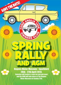 2014 Spring Rally and AGM Poster