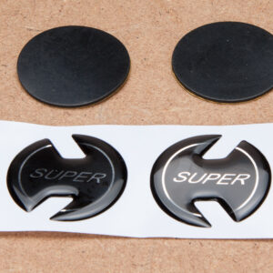 SUPER Rear Pillar Badge Insert (per pair) – Self Adhesive