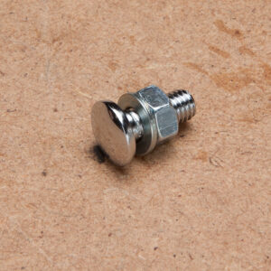 Bumper Bolt (flat headed, chromed) – Pack of 4