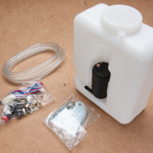 Electric Windscreen Washer Pump (with Push Button Switch etc)