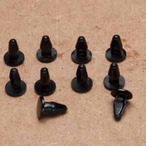 Trim Buttons (for Kick Panels etc) – black (pack of 10)