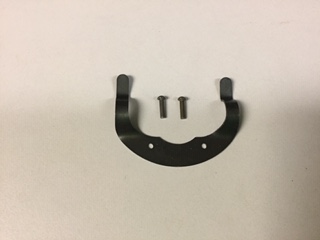 Spring and rivets for clutch release bearing carrier