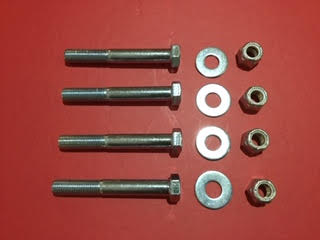 Lever Arm To Chassis (Bolt, Nyloc Nut and Washer) – 4 Pack