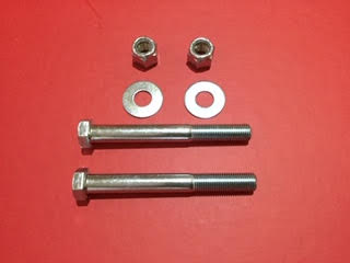 Rear Spring Front Eye bolt with Nyloc Nut and Washer – Pair