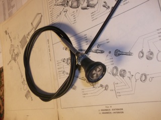 Choke Cable, Locking (black knob only)
