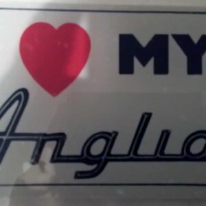 I love my Anglia sticker