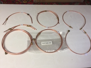 Kunifer Brake Pipe Set with Brass Couplers – 8 pieces (All Models)