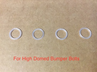 Plastic Protector Washer for High Domed Bumper Bolt (Pack of 4)