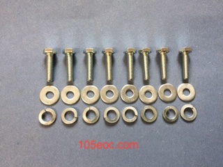 Seat Bracket To Floor Pan (Bolt, Flat and Lock Washer) – 8 pack