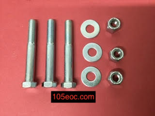 Steering Box To Chassis (Bolt, Nyloc Nut and Washer) – 3 pack