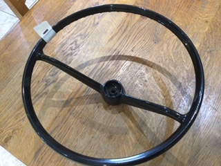 Steering Wheel Black – Oval Centre