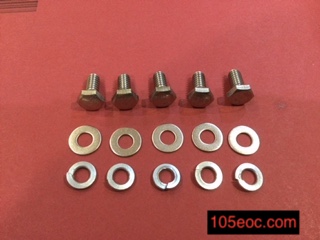 Bonnet Catch and Plunger (Bolt, Spring and Flat Washer)