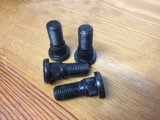 Wheel Studs (7/16″ UNF 35mm long) [Pack of 4] – refurbished