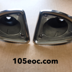 Front Indicator Bodies – without bulb holders (pair)